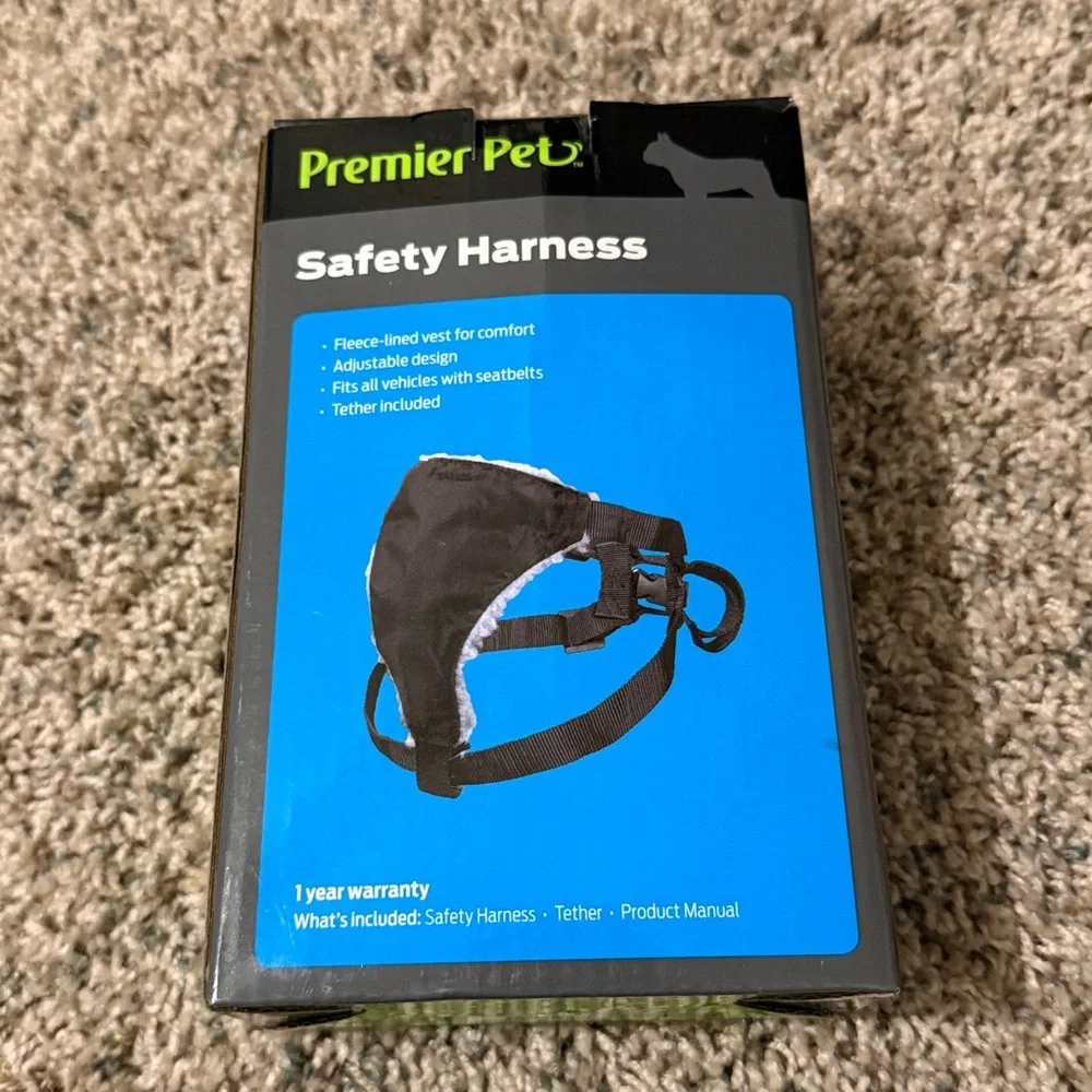NEW! PREMIER PET CAR SAFETY HARNESS